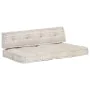 Cojín para sofá de palés tela marrón claro patchwork de , Cojines para sillas y sofás - Ref: Foro24-287719, Precio: 144,90 €,...