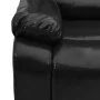 Sillón reclinable cuero sintético negro de , Sillones - Ref: Foro24-288495, Precio: 244,34 €, Descuento: %