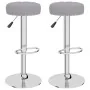 Taburetes de cocina 2 unidades tela gris von , Küchenhocker - Ref: Foro24-332971, Preis: 107,91 €, Rabatt: %