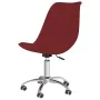Sillas de comedor giratorias 2 unidades tela rojo tinto de , Sillas de comedor - Ref: Foro24-338351, Precio: 147,57 €, Descue...