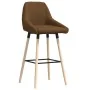 Taburete de cocina tela marrón by , Kitchen stools - Ref: Foro24-338745, Price: 87,18 €, Discount: %