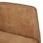 Silla mecedora de lona vintage marrón de , Mecedoras - Ref: Foro24-339684, Precio: 128,95 €, Descuento: %
