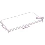 Paneles de pared 12 uds terciopelo rojo tinto 30x15 cm 0,54 m² von , Wandverkleidung - Ref: Foro24-343783, Preis: 21,20 €, Ra...
