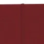 Paneles de pared 12 uds tela rojo tinto 90x15 cm 1,62 m² by , Wall covering - Ref: Foro24-344097, Price: 47,25 €, Discount: %