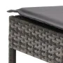 Tumbonas 2 unidades con mesa y cojines ratán sintético gris de , Conjuntos de jardín - Ref: Foro24-362808, Precio: 329,01 €, ...