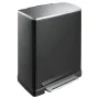 EKO Cubo de pedal E-Cube 50 L negro mate by , Waste containers - Ref: Foro24-440031, Price: 177,98 €, Discount: %