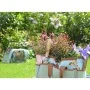 Esschert Design Taburete de herramientas de jardín estampado de rosas de , Accesorios para herramientas de jardinería - Ref: ...