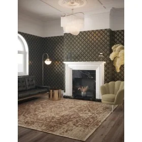 DUTCH WALLCOVERINGS Papel pintado Palm Palace negro y dorado de , Papel pintado - Ref: Foro24-442609, Precio: 22,32 €, Descue...