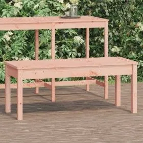 Banco de jardín madera maciza abeto de Douglas 109x44x45 cm de vidaXL, Bancos de jardín - Ref: Foro24-824009, Precio: 54,86 €...