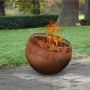 Esschert Design Brasero en forma de bola con puntitos color óxido de , Chimeneas - Ref: Foro24-442358, Precio: 313,87 €, Desc...