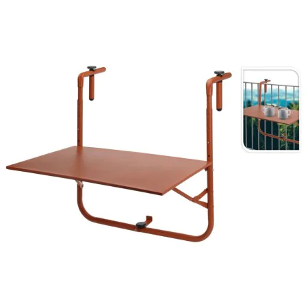 ProGarden Mesa de balcón terracota mate de , Mesas de jardín - Ref: Foro24-446761, Precio: 61,36 €, Descuento: %
