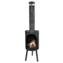 Esschert Design Calentador de terraza redondo negro de , Chimeneas - Ref: Foro24-441000, Precio: 189,18 €, Descuento: %