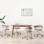 Sillas comedor giratorias 4 uds madera curvada tela gris taupe de , Sillas de comedor - Ref: Foro24-3054906, Precio: 586,87 €...