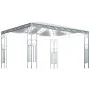 Cenador con tira de luces LED 400x300 cm crema de , Carpas y cenadores - Ref: Foro24-3070340, Precio: 364,36 €, Descuento: %