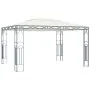 Cenador con tira de luces LED 400x300 cm crema de , Carpas y cenadores - Ref: Foro24-3070340, Precio: 364,36 €, Descuento: %