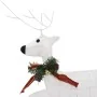 Decoración navideña de renos y trineo de jardín blanco 60 LED de , Luces de Navidad - Ref: Foro24-342682, Precio: 51,12 €, De...