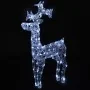 Reno de Navidad 90 LED acrílico 60x16x100 cm de , Luces de Navidad - Ref: Foro24-289961, Precio: 78,43 €, Descuento: %