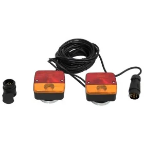 Luces de remolque 2 uds bombilla clásica rojo 12V 10,5x7,5x10cm by , Lights for motor vehicles - Ref: Foro24-152903, Price: 4...