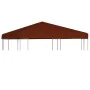 Toldo de cenador terracota 310 g/m² 3x3 m de , Cubiertas para carpas y cenadores - Ref: Foro24-46622, Precio: 60,10 €, Descue...