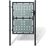 Puerta de valla de jardín negra 100x175 cm de , Puertas de jardín - Ref: Foro24-141686, Precio: 192,01 €, Descuento: %