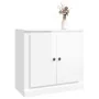 Aparador madera contrachapada blanco brillante 70x35,5x67,5 cm de , Aparadores - Ref: Foro24-816186, Precio: 74,55 €, Descuen...