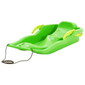 Trineo con frenos polipropileno verde 87x40x18 cm de , Trineos - Ref: Foro24-93715, Precio: 46,34 €, Descuento: %