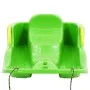 Trineo con frenos polipropileno verde 87x40x18 cm de , Trineos - Ref: Foro24-93715, Precio: 46,34 €, Descuento: %