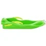 Trineo con frenos polipropileno verde 87x40x18 cm de , Trineos - Ref: Foro24-93715, Precio: 46,34 €, Descuento: %