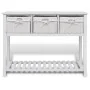 Aparador de almacenaje blanco de , Aparadores - Ref: Foro24-242432, Precio: 159,66 €, Descuento: %