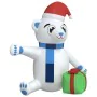 Osito de peluche inflable de Navidad LED 180 cm de , Luces de Navidad - Ref: Foro24-345286, Precio: 49,57 €, Descuento: %