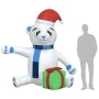 Osito de peluche inflable de Navidad LED 180 cm de , Luces de Navidad - Ref: Foro24-345286, Precio: 49,57 €, Descuento: %
