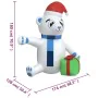 Osito de peluche inflable de Navidad LED 180 cm de , Luces de Navidad - Ref: Foro24-345286, Precio: 49,57 €, Descuento: %
