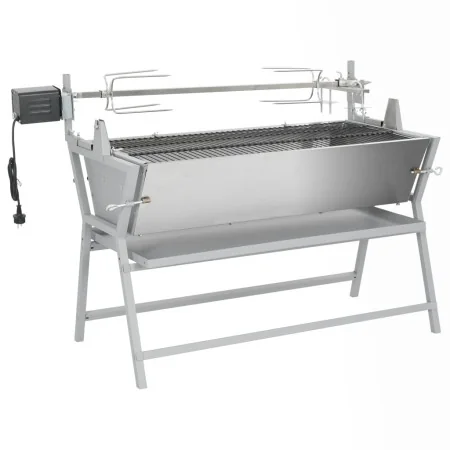 Asador barbacoa de hierro y acero inoxidable de , Asadores y hornos para asar - Ref: Foro24-41349, Precio: 508,93 €, Descuent...