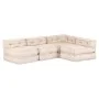 Puf modular de 4 plazas de tela beige de , Cojines para sillas y sofás - Ref: Foro24-249398, Precio: 833,24 €, Descuento: %