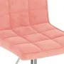 Sillas de comedor giratorias 6 unidades de terciopelo rosa de , Sillas de comedor - Ref: Foro24-3089305, Precio: 295,82 €, De...