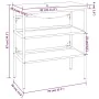 Estructura de baño con lavabo incorporado hierro blanco by , bathroom vanities - Ref: Foro24-3101375, Price: 203,64 €, Discou...