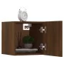 Muebles para TV de pared 8 uds roble marrón 30,5x30x30 cm de , Muebles TV - Ref: Foro24-3120325, Precio: 162,53 €, Descuento: %