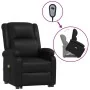 Sillón de masaje elevable cuero sintético negro de , Sillones de masaje eléctricos - Ref: Foro24-3109457, Precio: 314,55 €, D...