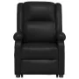Sillón de masaje elevable cuero sintético negro de , Sillones de masaje eléctricos - Ref: Foro24-3109457, Precio: 314,55 €, D...