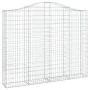 Cestas gaviones 13 uds forma de arco hierro 200x30x160/180 cm by , Pots and planters - Ref: Foro24-3145504, Price: 1,00 €, Di...