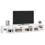 Mueble de TV con luces LED blanco 260x36,5x40 cm de , Muebles TV - Ref: Foro24-3152818, Precio: 208,57 €, Descuento: %