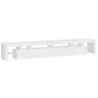 Mueble de TV con luces LED blanco 260x36,5x40 cm de , Muebles TV - Ref: Foro24-3152818, Precio: 208,57 €, Descuento: %