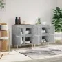 Aparadores 2 uds madera contrachapada gris hormigón 60x35x70 cm de , Aparadores - Ref: Foro24-3185755, Precio: 139,72 €, Desc...