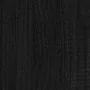 Estantería de 5 niveles madera de pino negro 100x30x175 cm de , Librerías y estanterías - Ref: Foro24-3082007, Precio: 128,03...