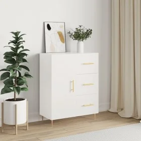 Aparador de madera de ingeniería blanco 69,5x34x90 cm von , Sideboards - Ref: Foro24-827900, Preis: 86,12 €, Rabatt: %