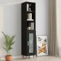 Armario de pared madera de ingeniería negro 34,5x32,5x90 cm de , Estantes y estanterías - Ref: Foro24-812484, Precio: 48,80 €...