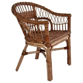 Silla de jardín de ratán natural marrón de , Sillas de jardín - Ref: Foro24-246809, Precio: 250,11 €, Descuento: %