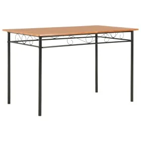 Mesa de comedor de MDF marrón 120x70x75 cm de , Mesas de cocina y de comedor - Ref: Foro24-281402, Precio: 118,41 €, Descuent...