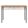 Mesa de comedor de MDF marrón 120x70x75 cm de , Mesas de cocina y de comedor - Ref: Foro24-281402, Precio: 118,41 €, Descuent...