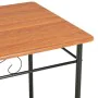 Mesa de comedor de MDF marrón 120x70x75 cm de , Mesas de cocina y de comedor - Ref: Foro24-281402, Precio: 118,41 €, Descuent...